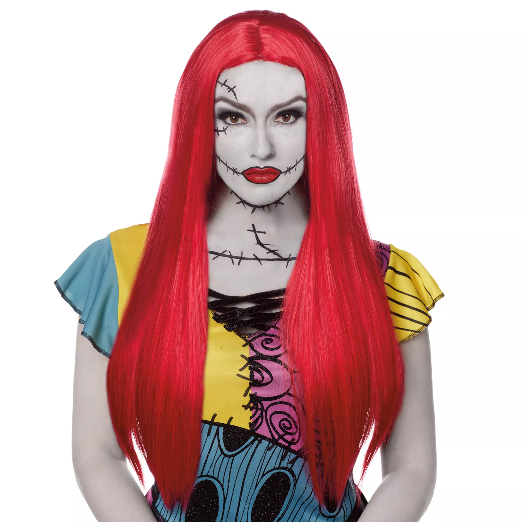 Heat Resistant Sally Wig - The Nightmare Before Christmas at Spirit Halloween