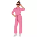 Kids Pink Power Jumpsuit - Barbie the Movie at Spencer's