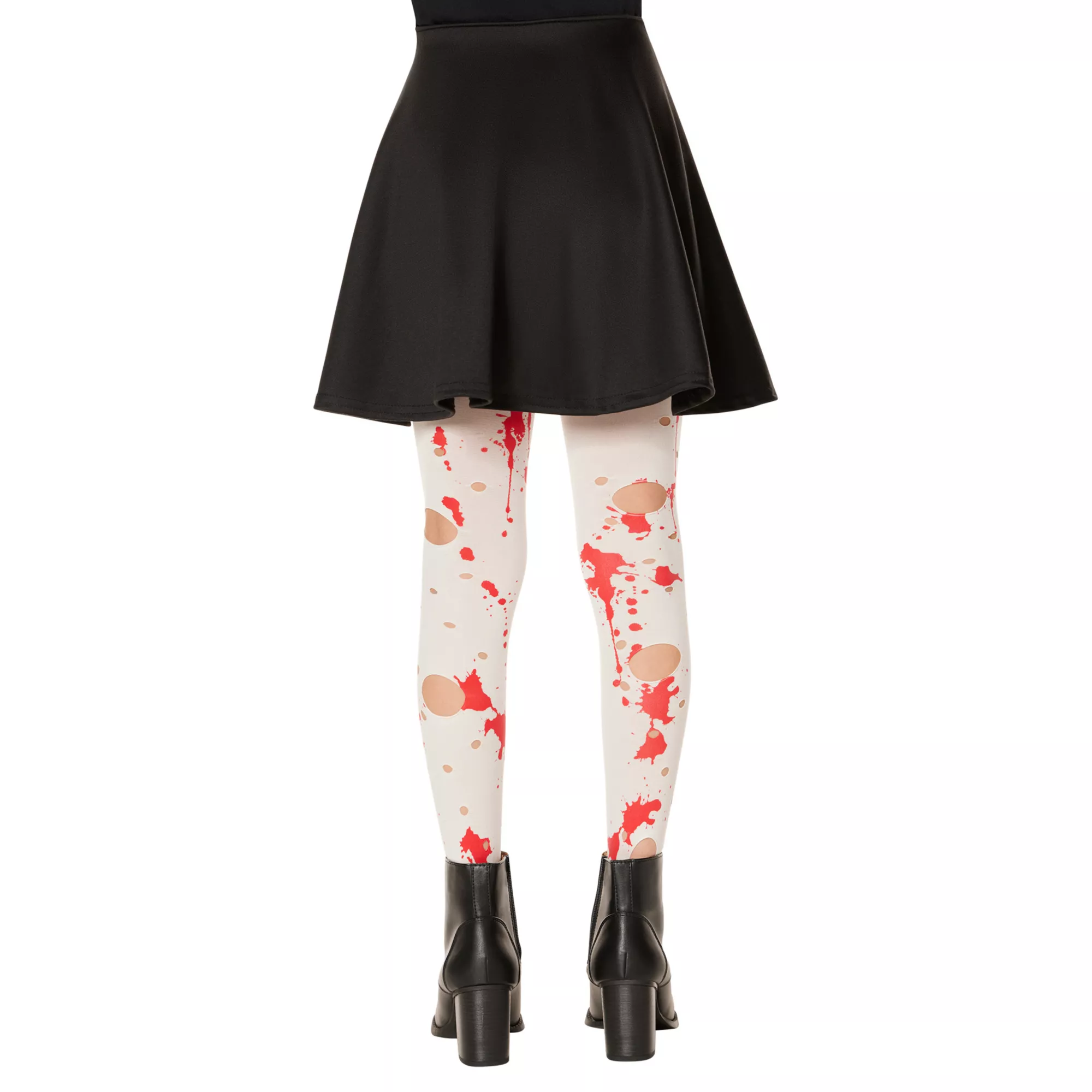 Kids Bloody White Tights at Spirit Halloween