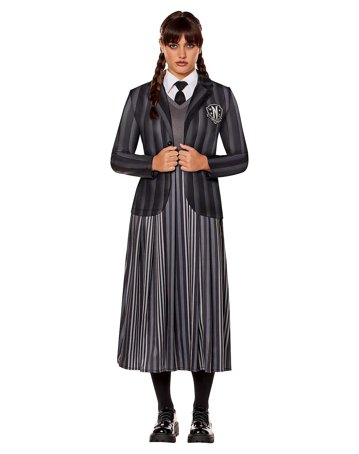 Adult Nevermore Uniform Costume - Wednesday
