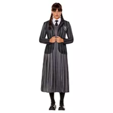 Adult Nevermore Uniform Costume - Wednesday at Spencer's