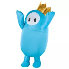 Kids Fall Guys Blue Inflatable Costume at Spencer's