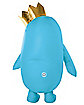 Kids Fall Guys Blue Inflatable Costume