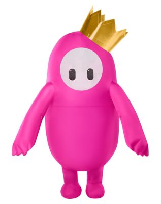 Kids Fall Guys Pink Inflatable Costume - Spirithalloween.com