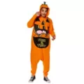 Adult Pumpkin Jumpsuit Costume at Spirit Halloween