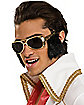 Gold Elvis Sunglasses with Sideburns- Elvis Presley
