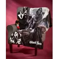 Ghost Face Reversible Fleece Blanket at Spencer's