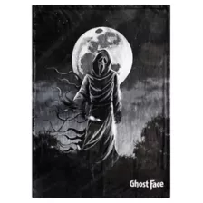 Ghost Face Reversible Fleece Blanket at Spencer's