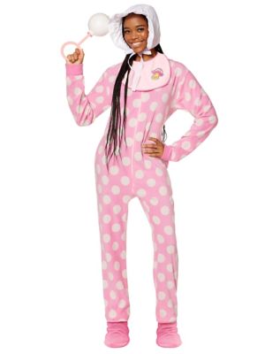 Women's Union Suit Disney Costume Onesie Plush Adult Pajama, Stitch, Size:  One Size 