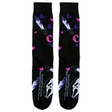 Ghost Face Crew Socks - 2 Pack at Spencer's