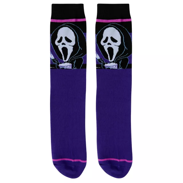 Ghost Face Crew Socks - 2 Pack at Spencer's