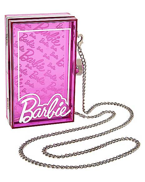 Pink Classic Barbie Box Crossbody Bag 