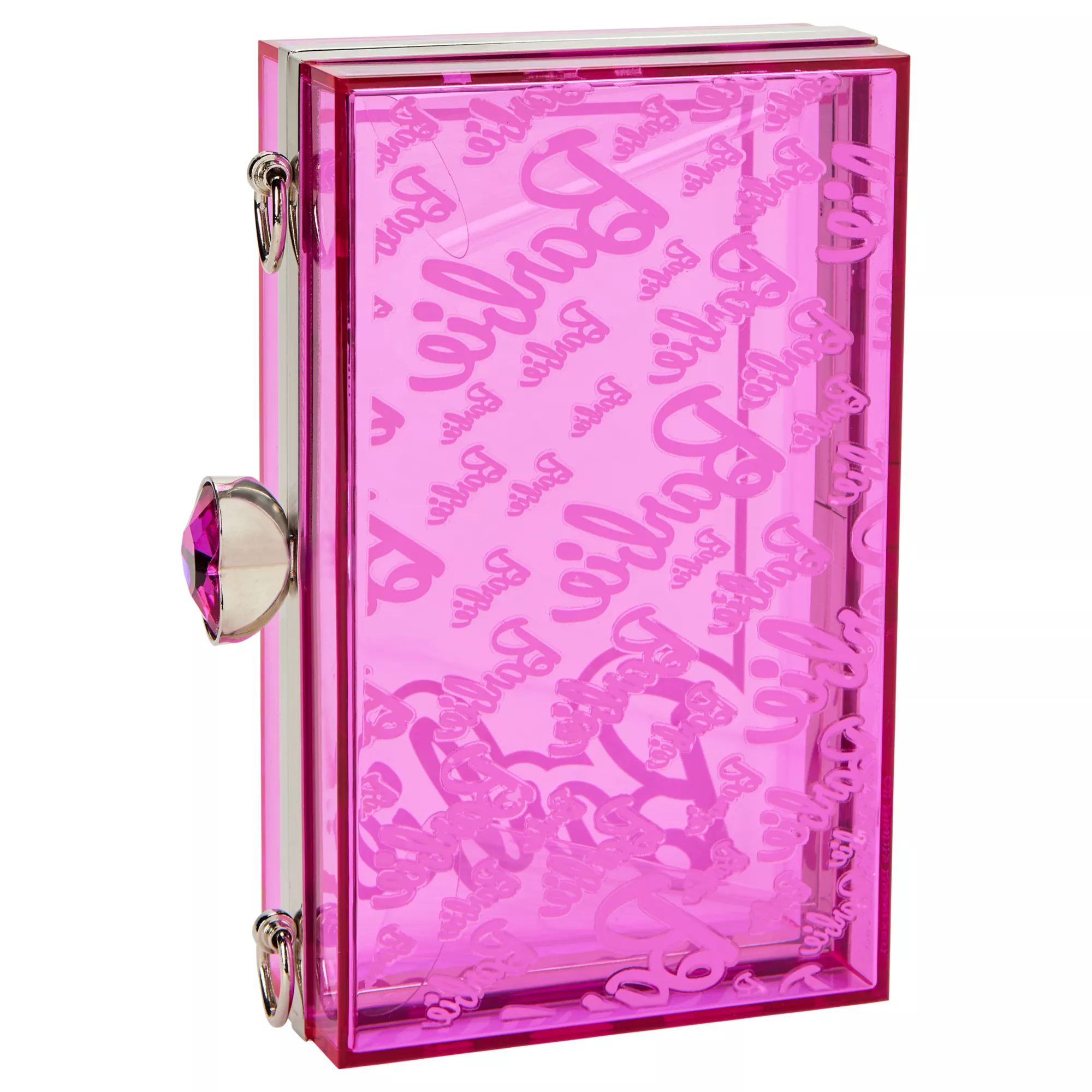 Pink Classic Barbie Box Crossbody Bag at Spencer's