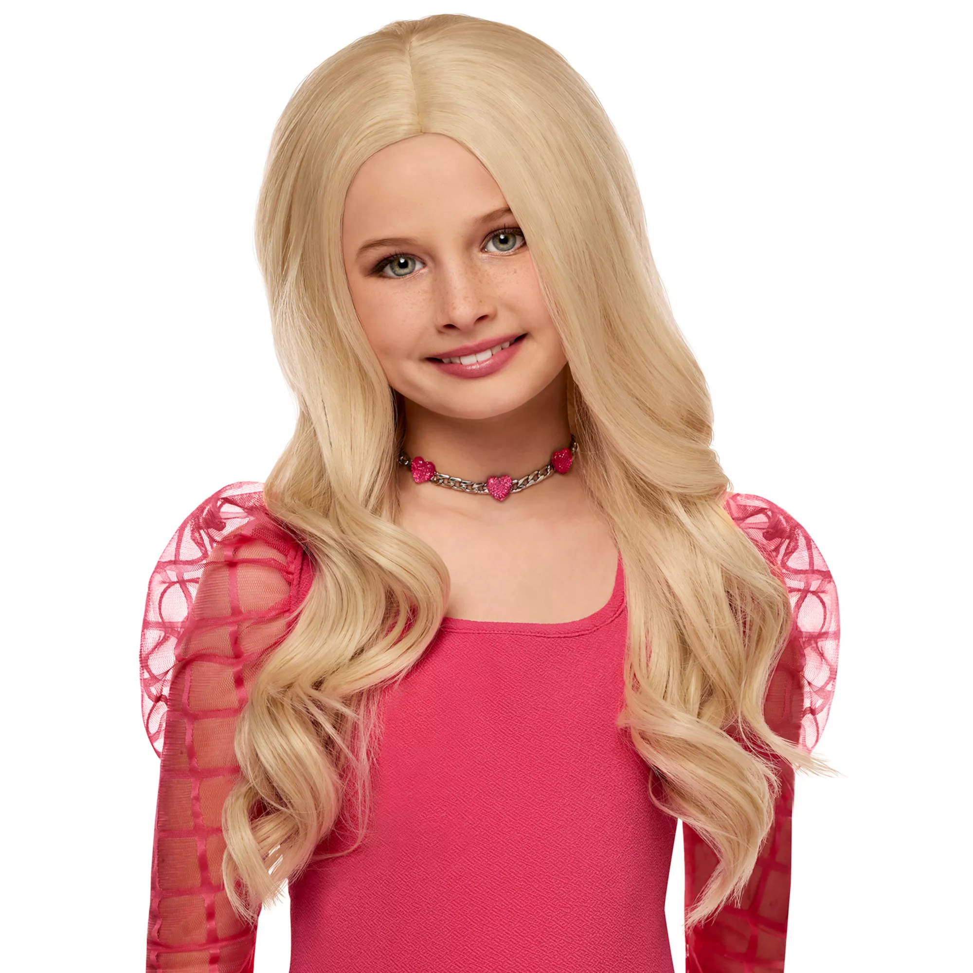 Kids Heat Resistant Blonde Curls Wig at Spirit Halloween