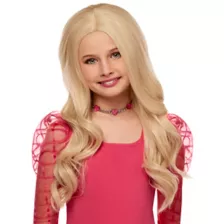 Kids Heat Resistant Blonde Curls Wig at Spirit Halloween