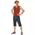 Adult Straw Hat Luffy Costume - One Piece at Spirit Halloween