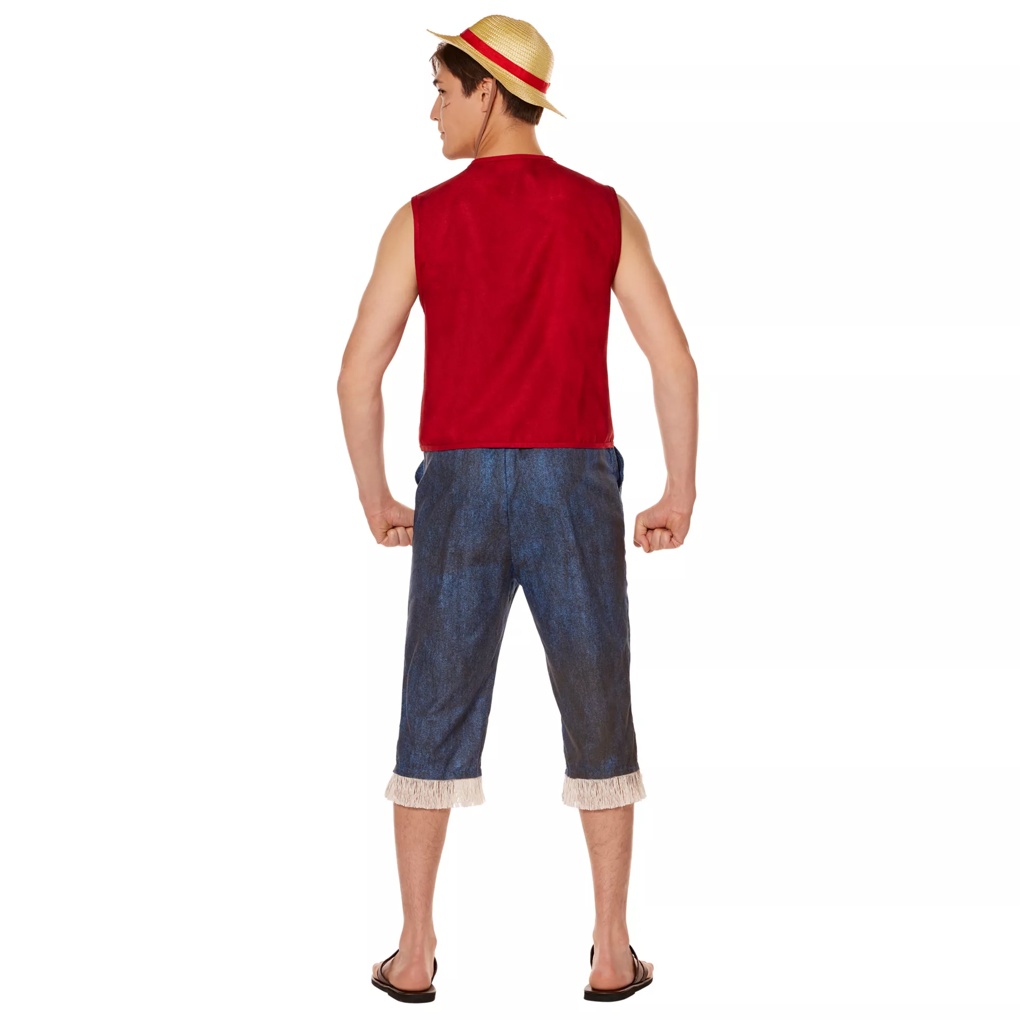 Adult Straw Hat Luffy Costume -  One Piece at Spencer's