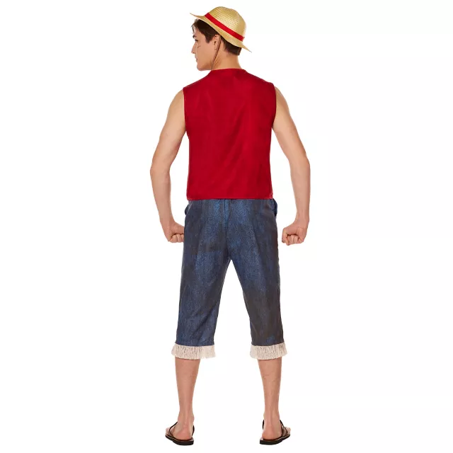 Adult Straw Hat Luffy Costume - One Piece at Spirit Halloween