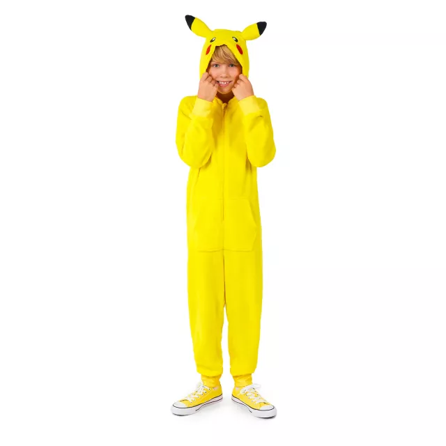 Kids Hooded Pikachu Jumpsuit - Pokémon at Spirit Halloween