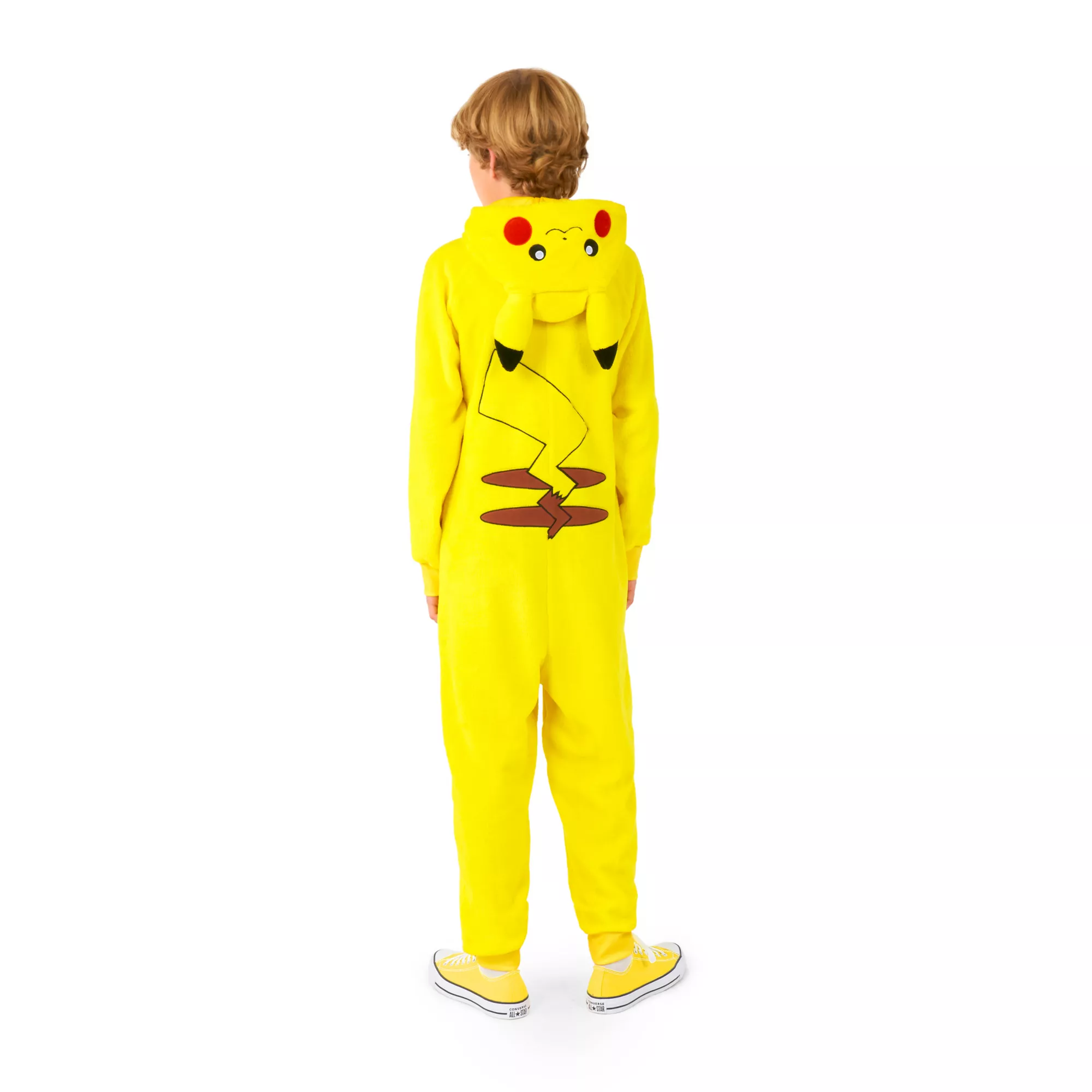 Kids Hooded Pikachu Jumpsuit - Pokémon at Spirit Halloween