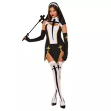 Adult Sexy Nun Costume at Spirit Halloween