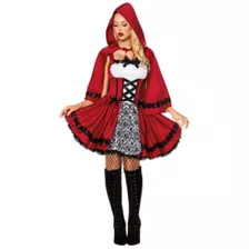 Adult Rebellious Red Riding Hood Costume at Spirit Halloween