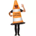 Adult Traffic Cone Costume at Spirit Halloween