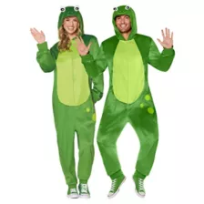 Adult Frog Jumpsuit Costume at Spencer's