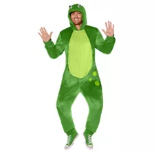 Adult Frog Jumpsuit Costume at Spencer's