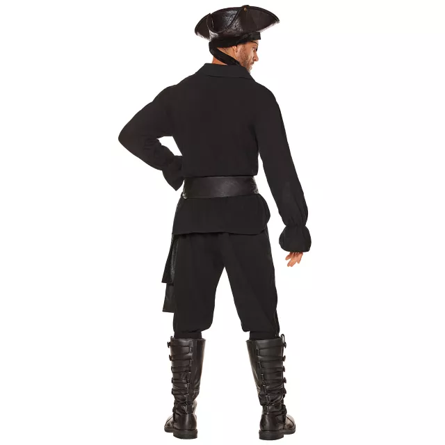Pirate Shirt Black Adult Pirate Shirt Black Adult