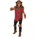 Adult Hooded Wolf Costume at Spencer's