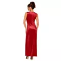 Adult Red Velour Maxi Dress at Spirit Halloween