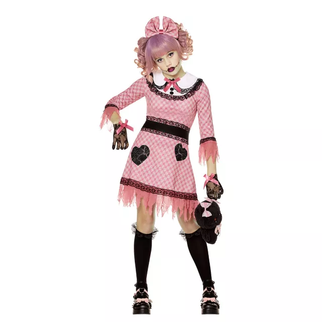 Creepy doll costume girl online