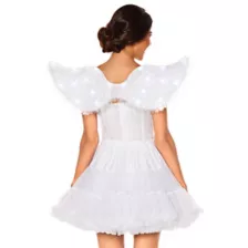 White Light-Up Angel Wings at Spirit Halloween