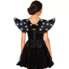Black Light-Up Angel Wings at Spirit Halloween