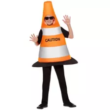 Kids Traffic Cone Costume at Spirit Halloween