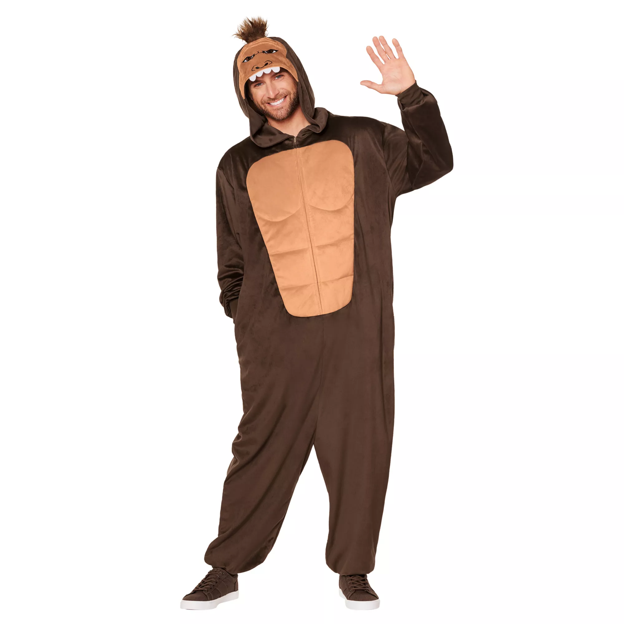 Adult Sasquatch Jumpsuit at Spencer's