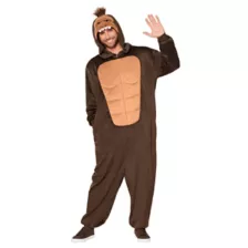 Adult Sasquatch Jumpsuit at Spencer's