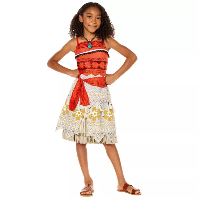 Kids Moana Dress Costume Disney Princess