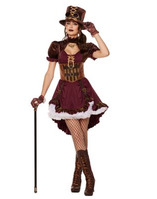 Adult Steampunk Dress Costume - Spirithalloween.com