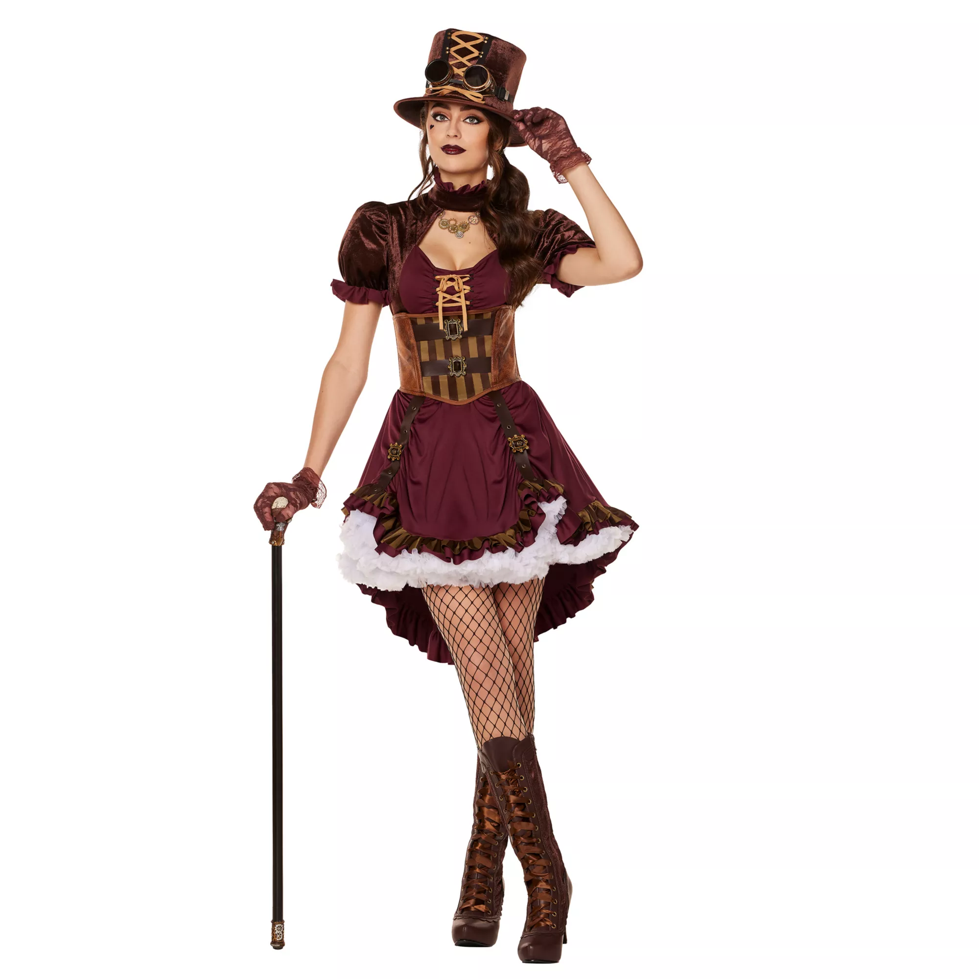 Adult Steampunk Dress Costume at Spirit Halloween