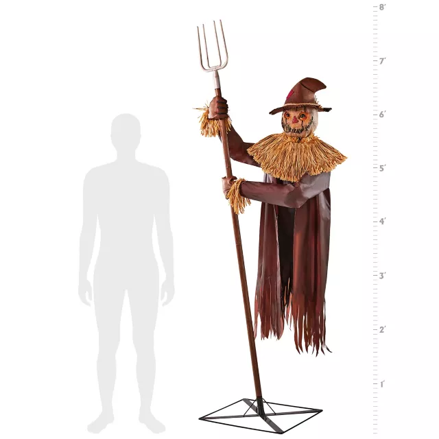 7 Ft 10 In Mack Straw Animatronic at Spirit Halloween