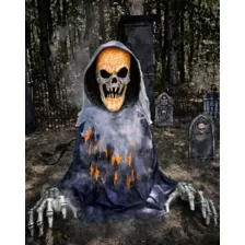 4 Ft 7 In Demonic Gatekeeper Animatronic at Spirit Halloween