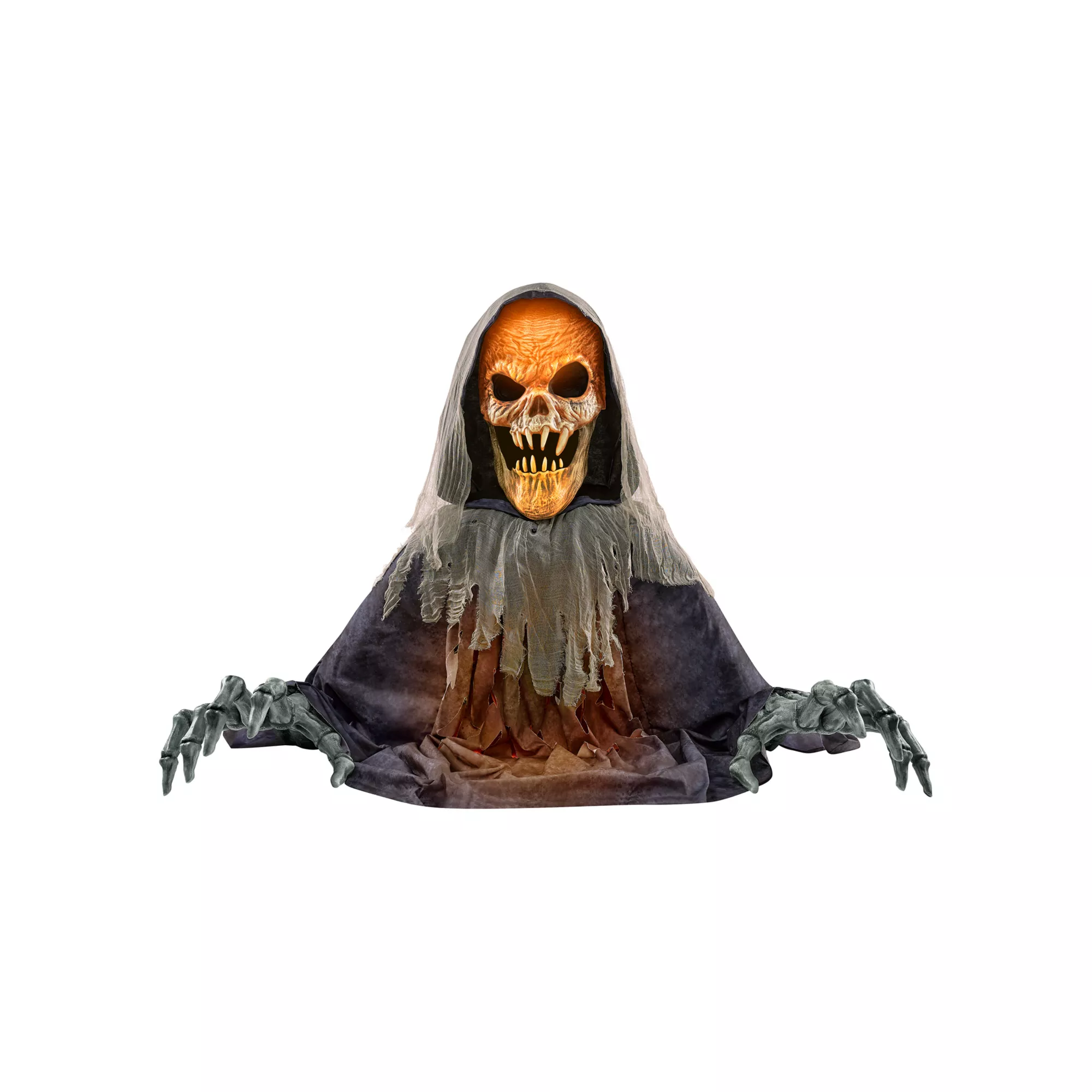 4 Ft 7 In Demonic Gatekeeper Animatronic at Spirit Halloween