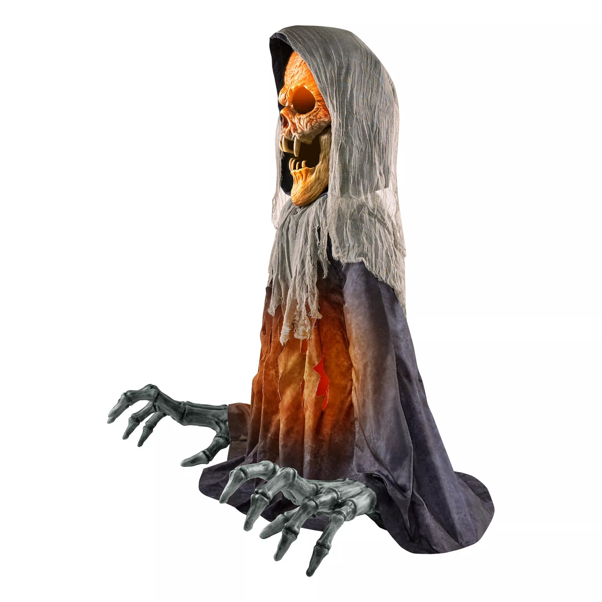 4 Ft 7 In Demonic Gatekeeper Animatronic at Spirit Halloween