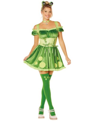 Adult Frog Dress Costume by Spirit Halloween