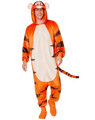 Adult Tigger Jumpsuit Costume - Winnie the Pooh - Spirithalloween.com