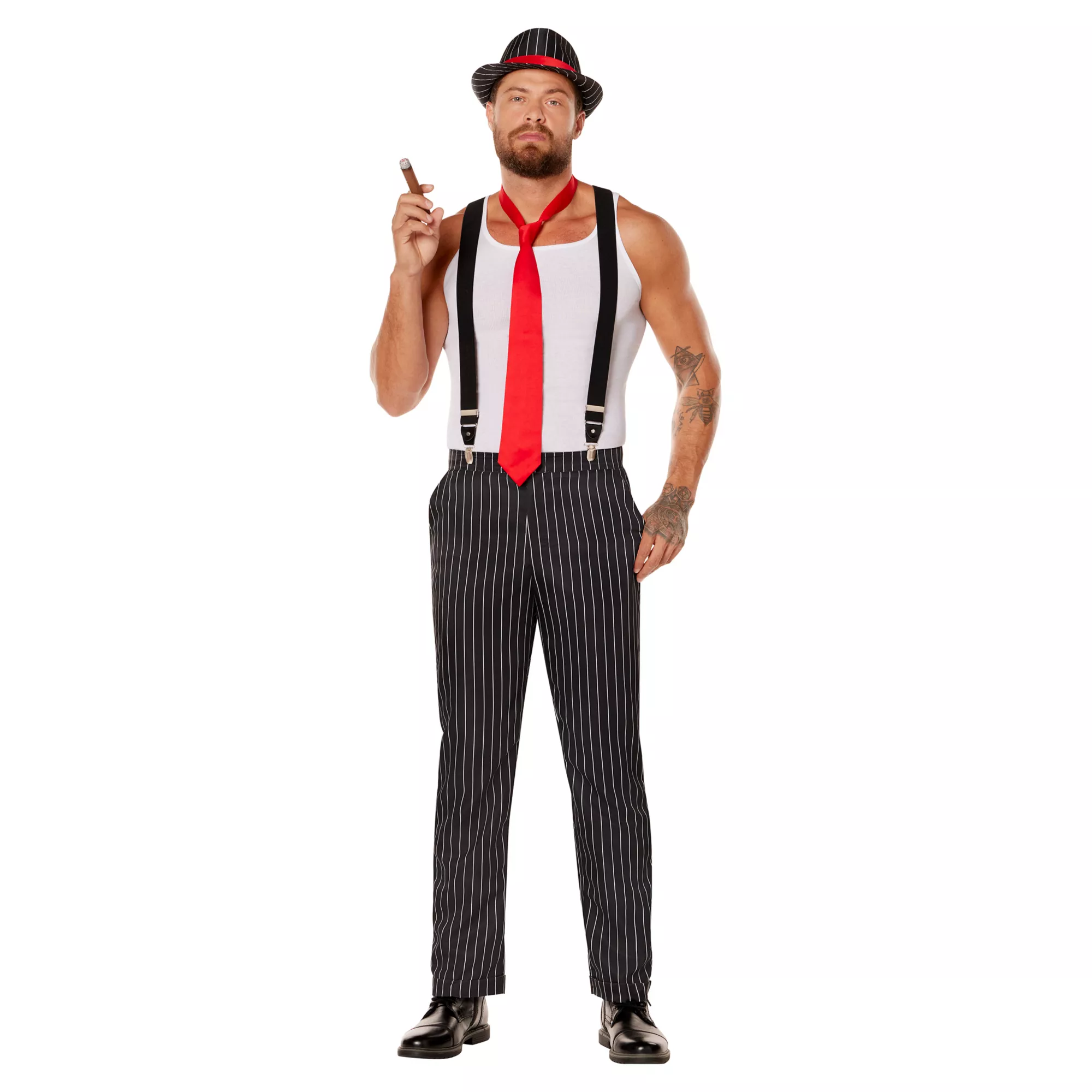 Adult Roaring 20s Gangster Costume Kit at Spirit Halloween