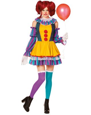 Adult Classic Pennywise Dress Costume - It - Spirithalloween.com