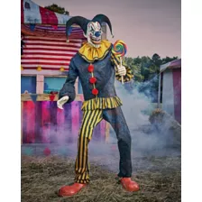 6 Ft Nibbles the Clown Animatronic at Spirit Halloween